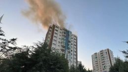 Diyarbakır'da 13 Katlı Apartmanda Yangın Çıktı!
