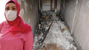 Diyarbakır’daki yangından kurtulan şahıs korku dolu anları anlattı