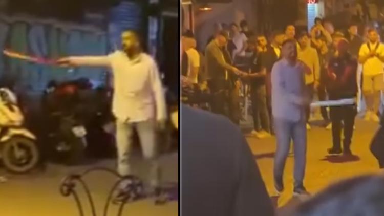 Döner Bıçağıyla Korku Dolu Anlar! ‘Mekanda Eşime Bakıldı’ İddiısıyla Saldırdı