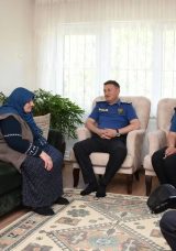 Emniyet Müdürü Baybaba’dan Şehit Annesine Ziyaret