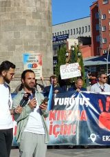 Erzurum’da Sağlık Çalışanları 84 Haftadır Gazze İçin Yürüyor