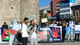 Erzurum’da Sağlık Çalışanları 84 Haftadır Gazze İçin Yürüyor