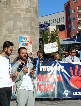 Erzurum’da Sağlık Çalışanları 84 Haftadır Gazze İçin Yürüyor
