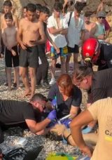 Falezden Şov Atlayışı Hastanede Son Buldu!