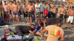 Falezden Şov Atlayışı Hastanede Son Buldu!