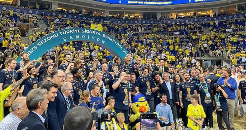 Fenerbahçe Beko, 12. Defa Şampiyonluğa Ulaştı