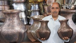 Gaziantep'te Otomobil Fiyatına Alıcı Bulan Bakır Eşyalar
