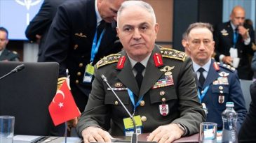 Genelkurmay Başkanı Orgeneral G&uuml;rak, ABD'li Mevkidaşı Caine ile G&ouml;r&uuml;şt&uuml;