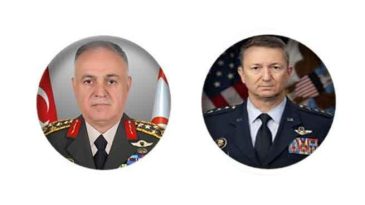 Genelkurmay Başkanı Orgeneral G&uuml;rak, Amerikalı Mevkidaşı Caine ile G&ouml;r&uuml;şt&uuml;
