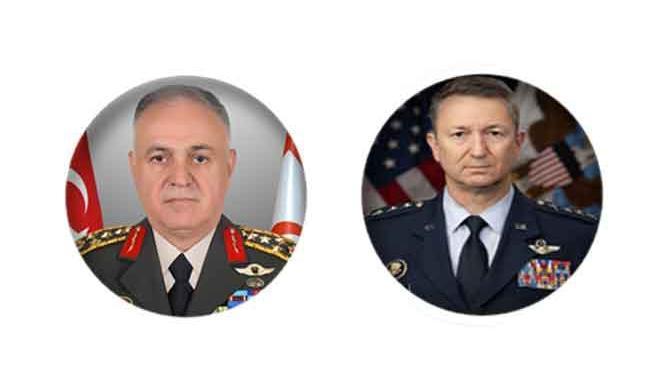 Genelkurmay Başkanı Orgeneral Gürak, Amerikalı Mevkidaşı Caine ile Görüştü