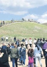 Göbeklitepe’ye Ziyaretçi Akını
