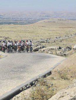Göbeklitepe’de Bisiklet Festivali coşkusu