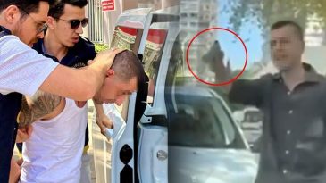 G&ouml;r&uuml;nt&uuml;lere Tepkiler Yağdı! Polis Harekete Ge&ccedil;ti: 'Bay Maganda' G&ouml;zaltına Alındı
