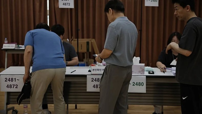Güney Kore’de Kriz Sonrası Seçim: Halk Yeni Devlet Başkanı İçin Sandık Başında