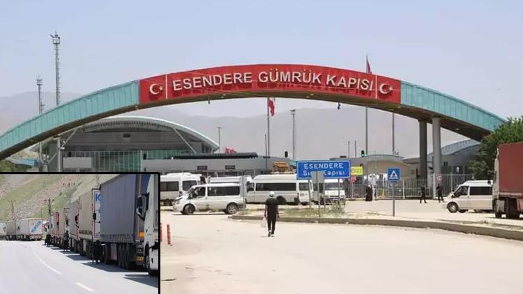 İran’la Sınır Kapısında TIR Kuyruğu Oluştu!
