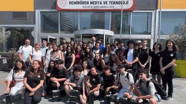 İspanyol Öğrenciler Demirören Medya’yı Ziyaret Etti