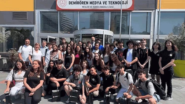 İspanyol Öğrenciler Demirören Medya’yı Ziyaret Etti