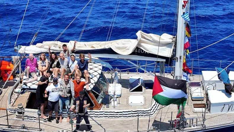İsrail Madleen Gemisi’nin Etrafını Sardı