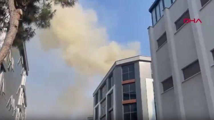 İstanbul’daki 4 Katlı Binada Yangın Paniği