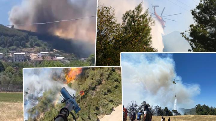 İzmir, Antalya, Tekirdağ, Bursa ve Sakarya'da Orman Yangınları! Havadan ve Karadan Müdahale Sürüyor
