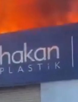 İzmir’de Korkutan Yangın! Siyah Duman Gökyüzünü Kapladı