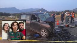 İzmir’de Zincirleme Kazada Hayatını Kaybeden 3 Kardeş Toprağa Verildi