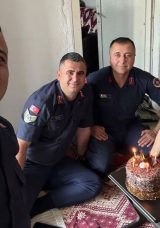 Jandarma, Down Sendromlu Sıla'ya Doğum G&uuml;n&uuml; S&uuml;rprizi D&uuml;zenledi