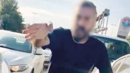 Kadın Sürücüye Saldırı