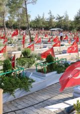 Kahramanmaraş’ta Hüzünlü Bayramlaşma