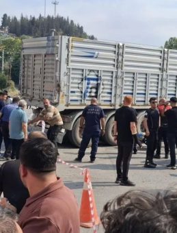 Kamyonun Çarptığı Kadın Hayatını Kaybetti
