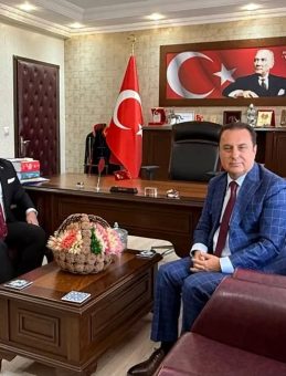 Kaymakam Bozdemir, Cumhuriyet Başsavcısı Çatlı’ya Veda Ziyaretinde Bulundu