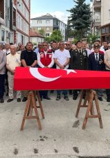 Kıbrıs Gazisi Sadi Öztabağ, askeri törenle son yolculuğuna uğurlandı