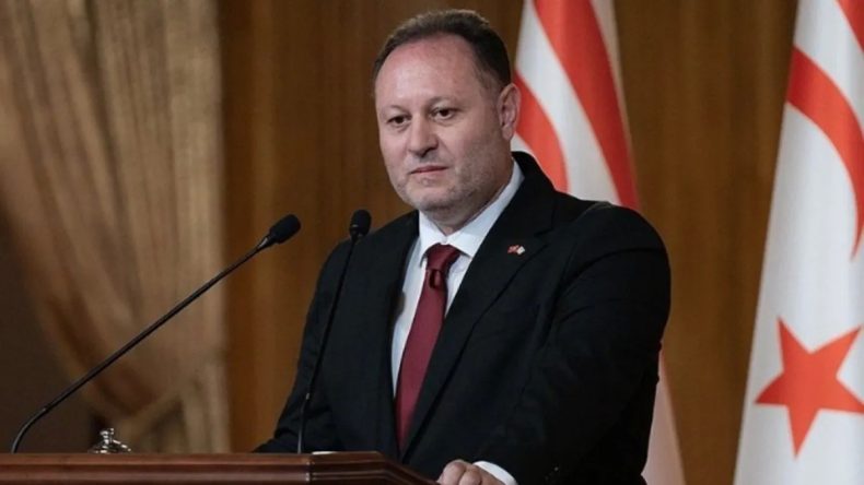 KKTC Cumhuriyet Meclisi Başkanı Ziya Öztürkler, TBMM Başkanı Numan Kurtulmuş ile görüştü