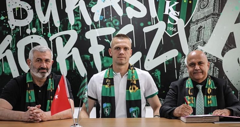 Kocaelispor, Jovanovic ile 2 Yıl Sürecek Sözleşme İmzaladı