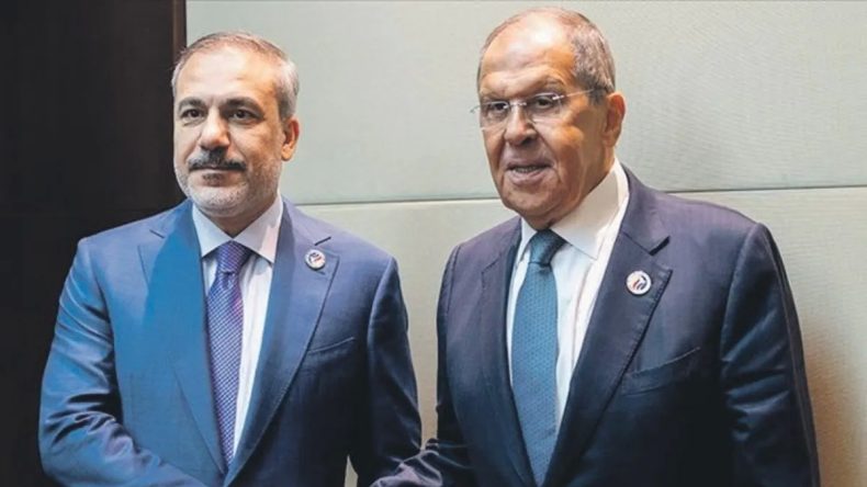 Lavrov’la Görüşen Bakan Fidan: Çözüm İçin Tek Yol Diplomasi