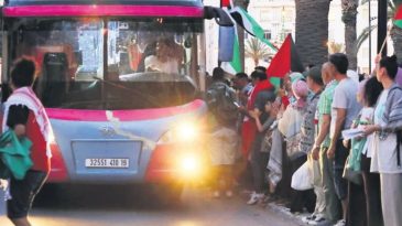 Mağrip Konvoyu Bin Aktivistle Refah Yolunda