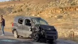 Mardin’de Trafik Kazası! Hafif Ticari Araç ile Cip Çarpıştı: 9 Yaralı