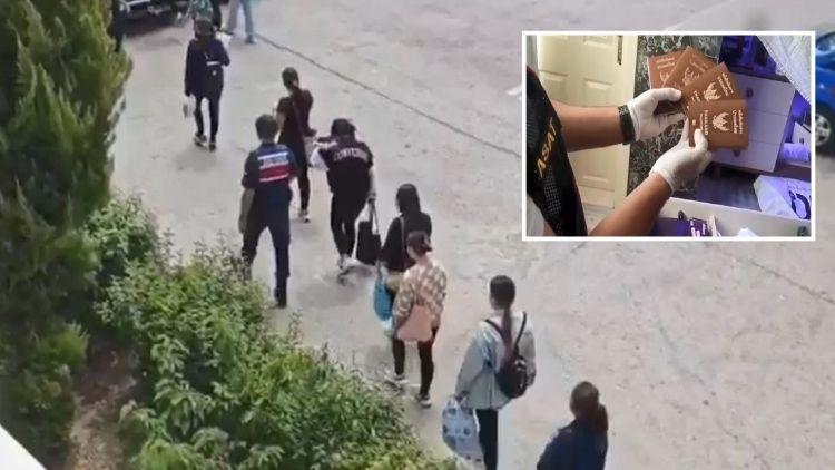 Masaj Yeri Kılıfıyla Fuhuş: Tayland Uyruklu 12 Kadın Kurtarıldı