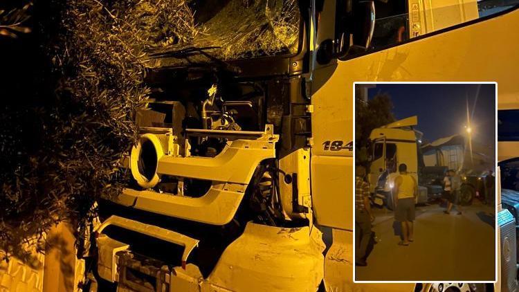 Mersin’de Tır Sürücüsü Uyudu, Ortalık Savaş Alanına Döndü