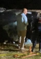 Minibüs Tarlaya Savrulup, Devrildi: 1 Ölü, 1 Yaralı