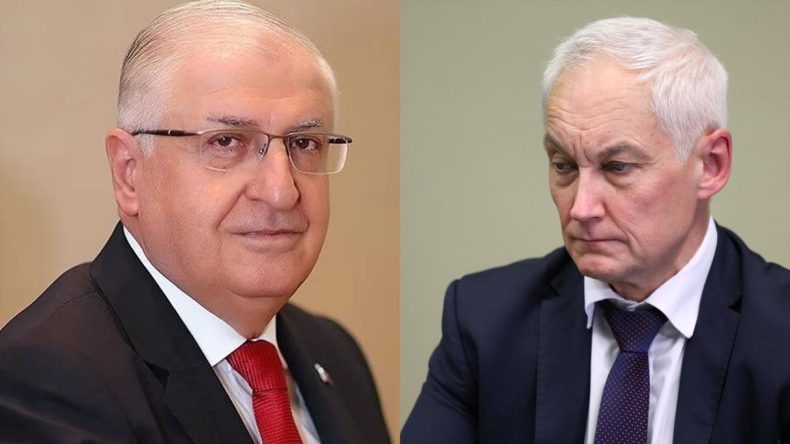 MSB Bakanı Yaşar Güler, Rus mevkidaşı ile telefon görüşmesi yaptı