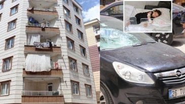 Mucize Kurtuluş! 1,5 Yaşındaki Çocuk 5’inci Kattan Düştü, O Anlar Kamerada