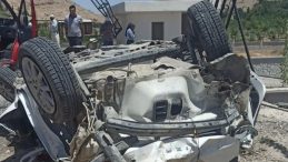 Nusaybin’de Korkunç Kaza! Otomobil Takla Attı: 1 Ölü, 1 Ağır Yaralı