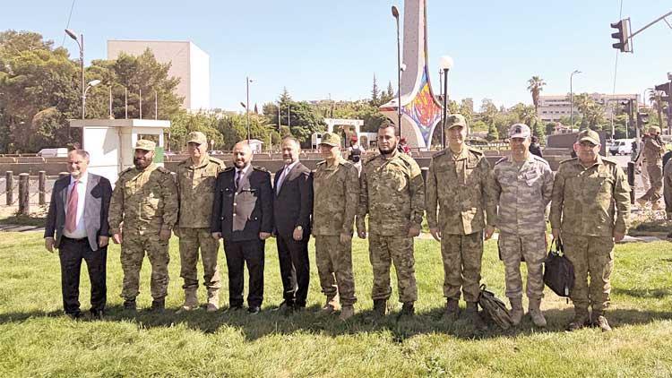 Orgeneral Gürak’ın Şam Ziyareti