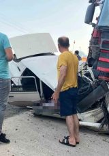 Osmaniye'de Tır ile Otomobil &Ccedil;arpıştı! 1 &Ouml;l&uuml;