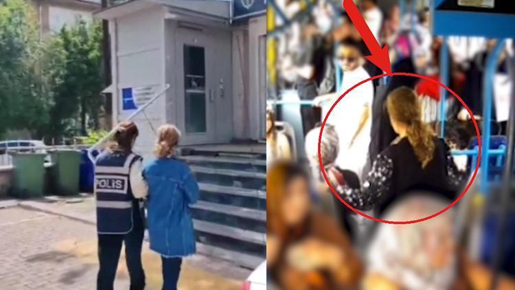 Otobüste Düşen Altın Kolye Anbean Kamerada