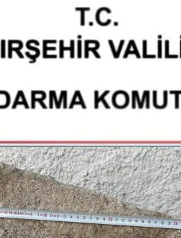 Otomobilden tarih çıktı; Bizans mezar steli ele geçirildi