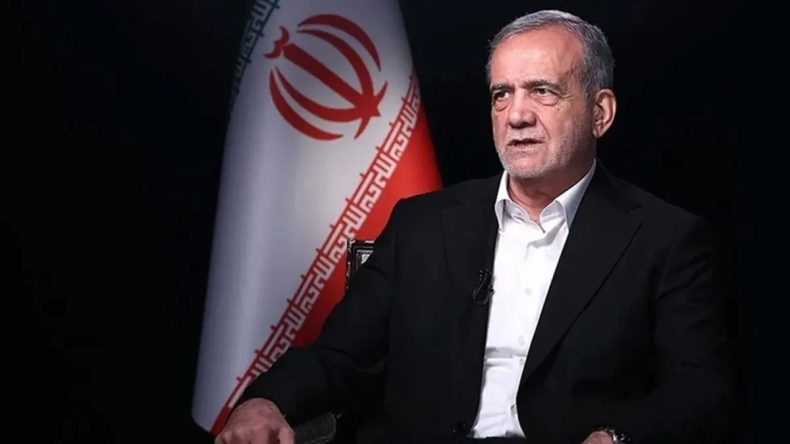 Pezeşkiyan BAE Devlet Başkanı Al Nahyan ile telefonda görüştü: İran yalnızca meşru haklarının peşinde!