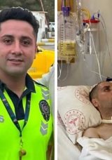 Polis İbrahim Halil, 8 aydır yaşam mücadelesi veriyor… Bir saat boyunca kalp krizi geçirdi