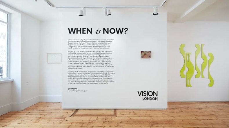 "Şimdi Ne Zaman ? / When Is Now ?" Sergisi Senem Çağla Bilgin-Keys'in Küratörlüğünde Vision Art Platform Londra’da